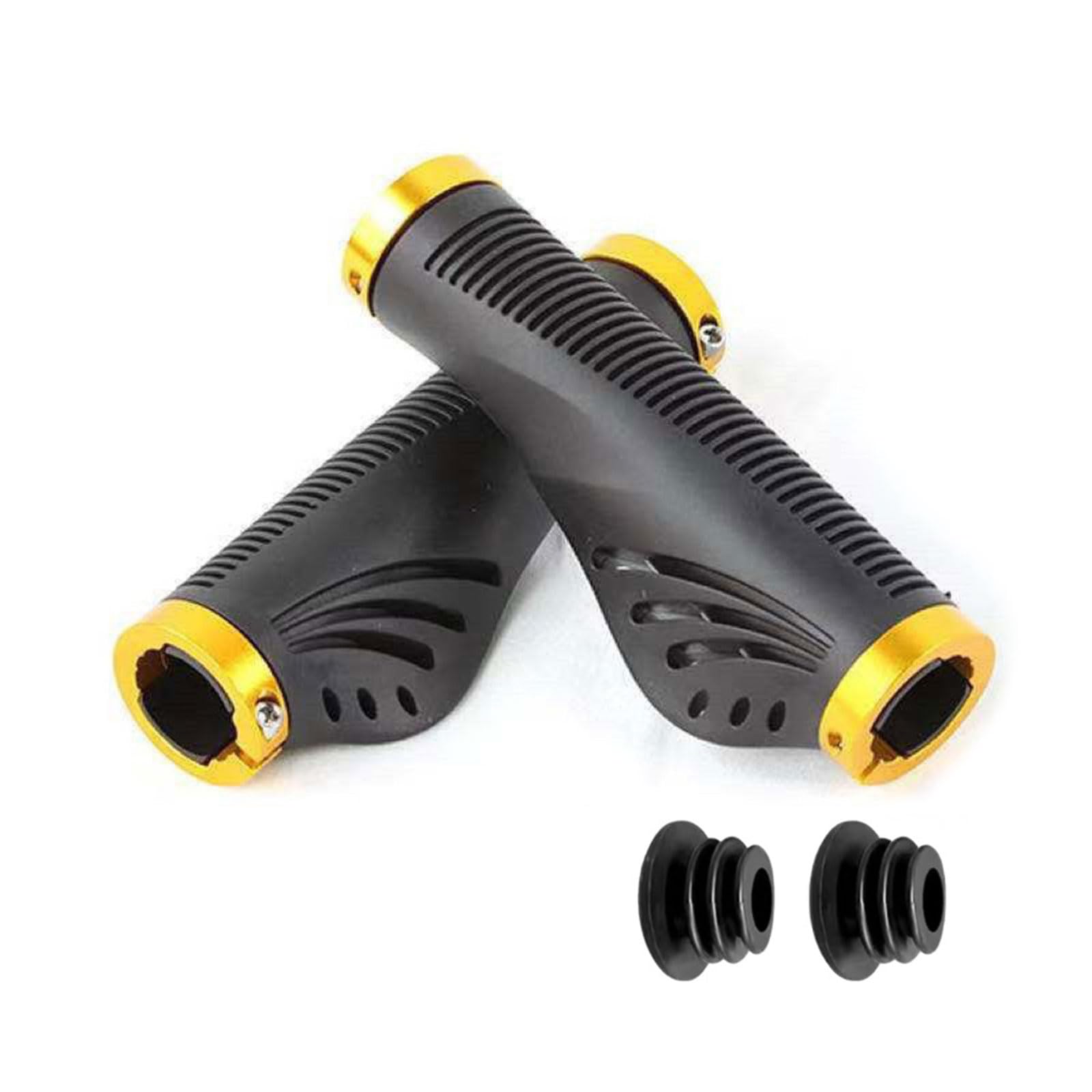 BWANGIAO 2pieces Bicycles Handlebars End Grip Soft Sleeve Bikes Handle Grips Cover Antislip Cycling Handlebars Grip Handle Sleeves