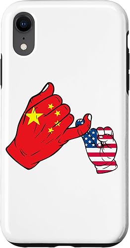 iPhone XR Parent and child China USA family Case