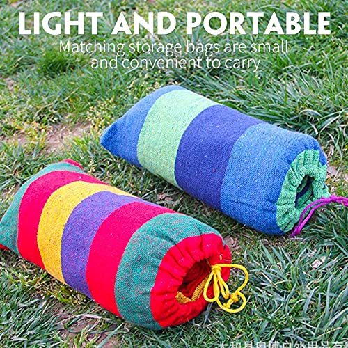 Rvtyr 190X150Cm Camping Gear Hanging Hammock With Spreader Bar Double/Single Adult Strong Swing Chair Travel Camping Sleeping Bed Outdoor Niture Comfort Durability/Green 190X Outdoor Rug #TOP3