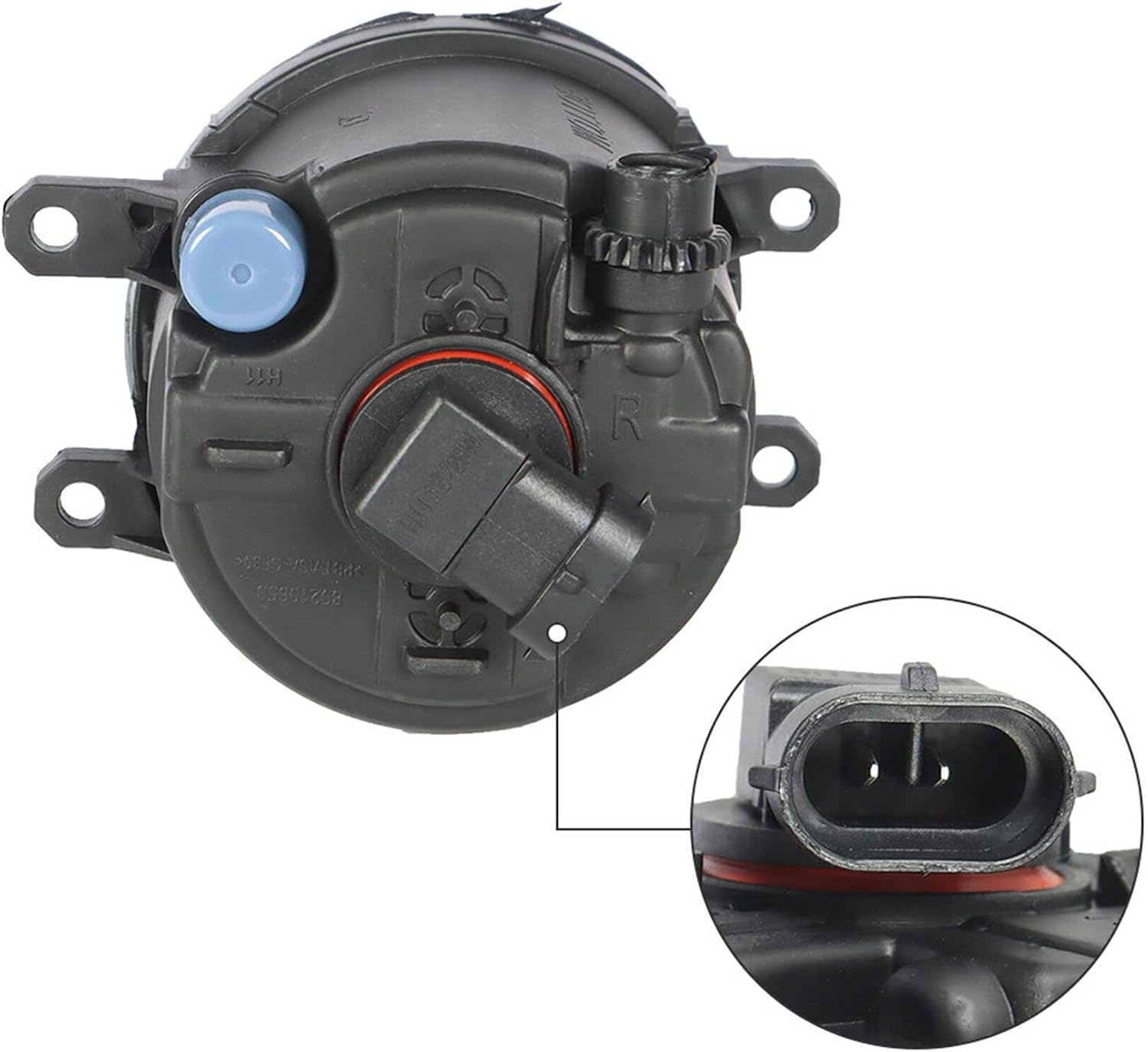 labwork 1 Pair Fog Lights Lamps Replacement for Toyota Yaris Sedan 2006-2011 Clear Lens with Bulbs Switch Harness Frame Driving Fog Lights Lamps