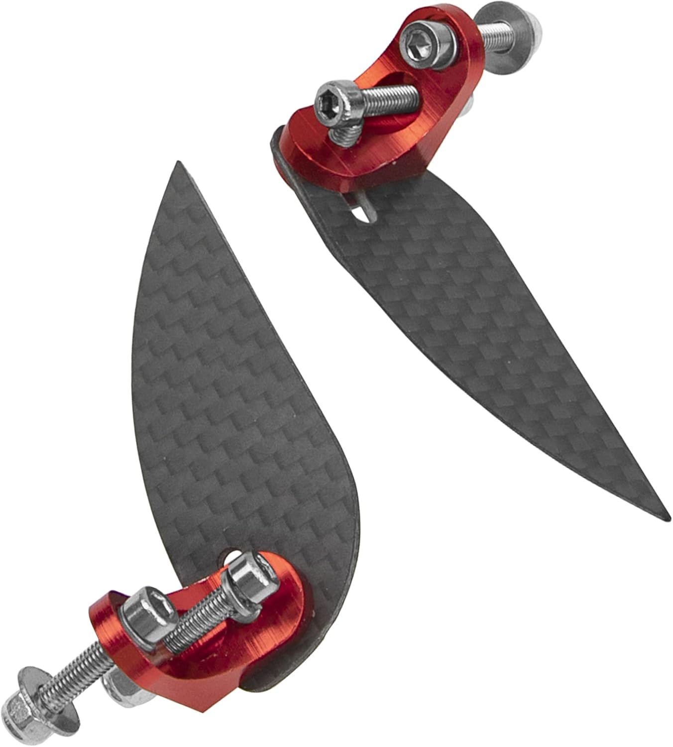 Adjustable Carbon Fiber Turn Fins 55mmx 21mm RC Water Knife Fit for 60-70cm Electric Nitro Power Remote Control Boats