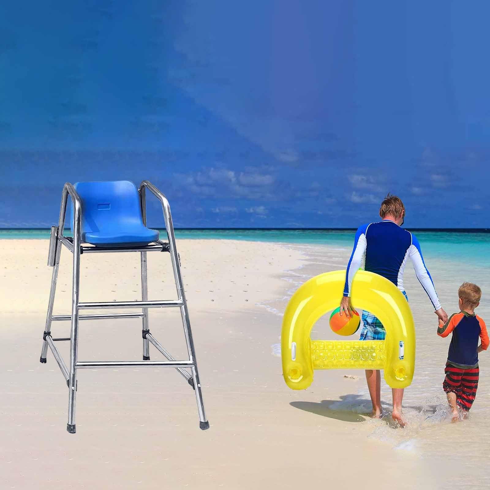 Tabouret d'observation durable et antirouille pour l'élite des parcs aquatiques