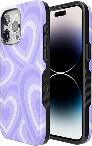 Vista 1310 de Casely Funda para iPhone 15 Pro Jardín Secreto Flores mixtas Funda atrevida Compatible con MagSafe y botón de acción Jardín Secreto Floral