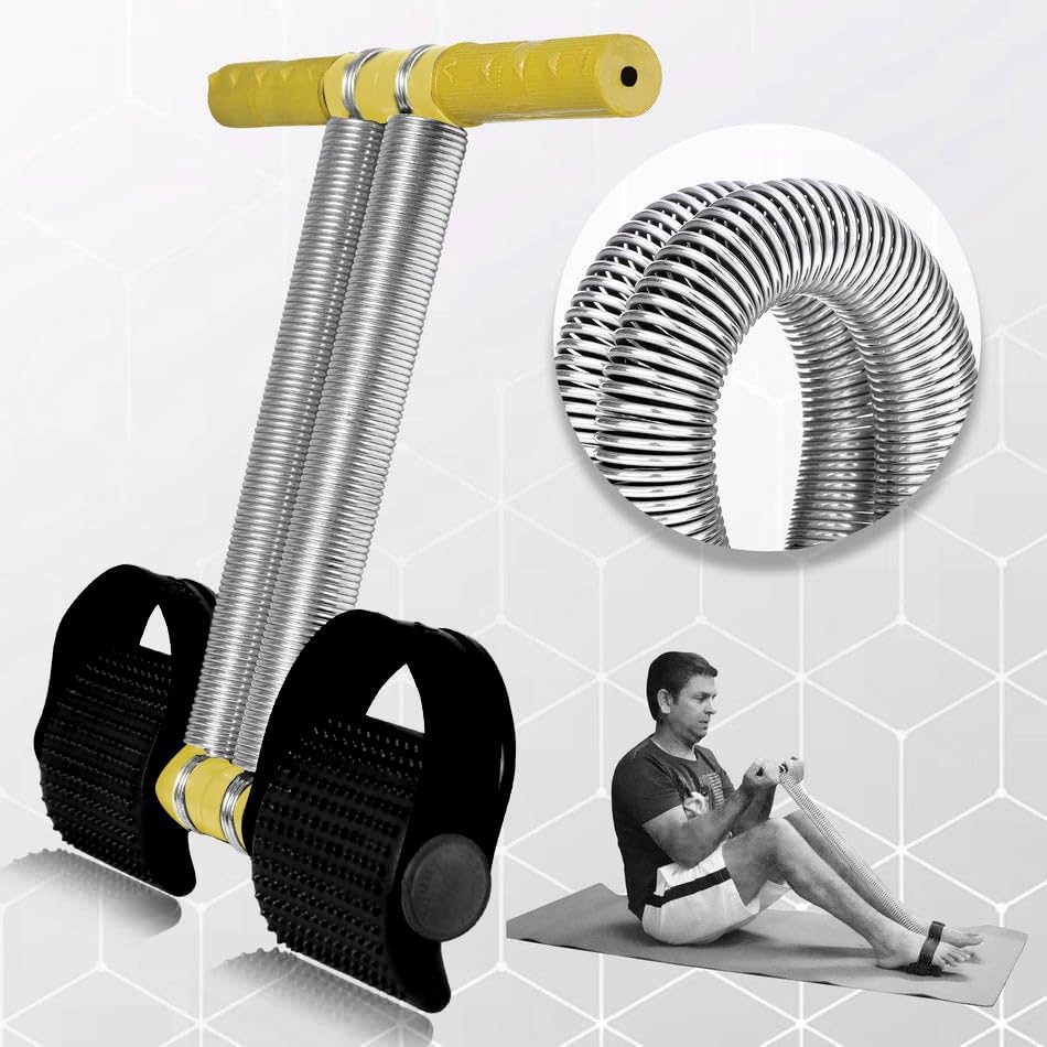 Athlian Double Spring Tummy Trimmer | Home Gym | Waist Trimmer | Sturdy & Portable Abdominal Exercise Equipment | Non-Slip Foot Pedals | Legs Workout For Women & Men (B0DH2ZWW2W) Amazon Price History, Amazon Price Tracker