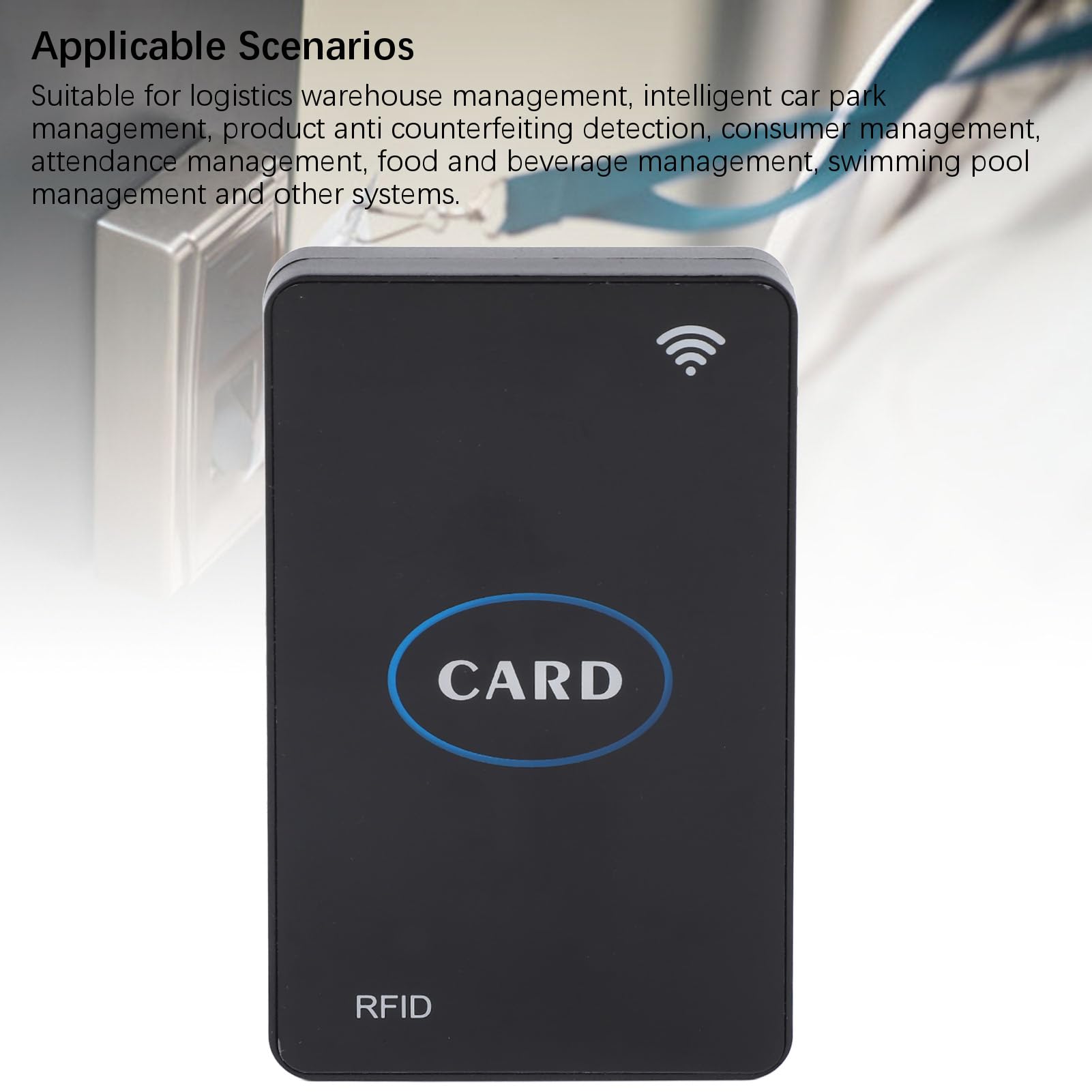 Lecteur de Carte RFID UHF, Lecteur de Carte RFID USB UHF 902 MHz à 928 MHz, Lecteur de Carte D'identification D'interface USB, Duplicateur de Lecteur de Carte, Système de