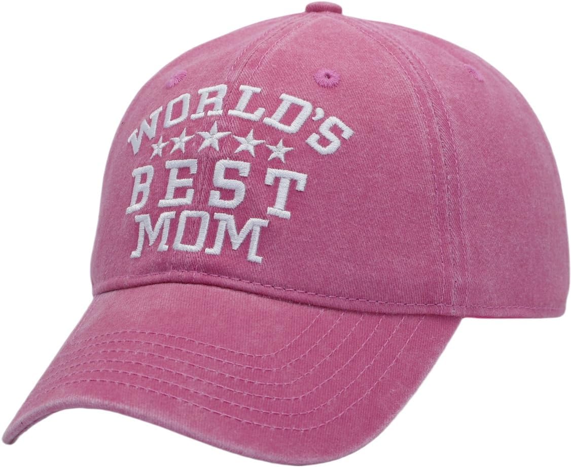 Mom and Dad Hat, Fits OSFM&XXL, Embroidery Baseball Cap - for Wife, Husband, Parents' Birthday or Holiday Gift