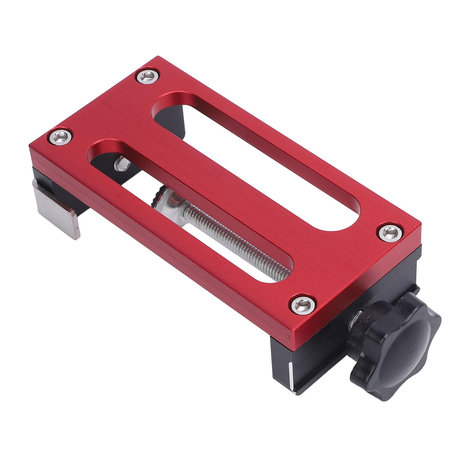 Dowel Jig | Aluminium Alumini Wieriennictwo do obróbki drewna | 4-15 mm Regulowany lokalizator dziurkowania | 10 rękawów do szaf/mebli/profili aluminiowych