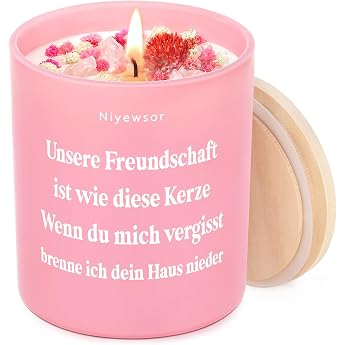 Gifts for Girlfriend Scented Candle - Best Friend Gift Birthday