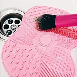 Higienizador de Pincéis - Tapete (Rosa) - Pink Gloss