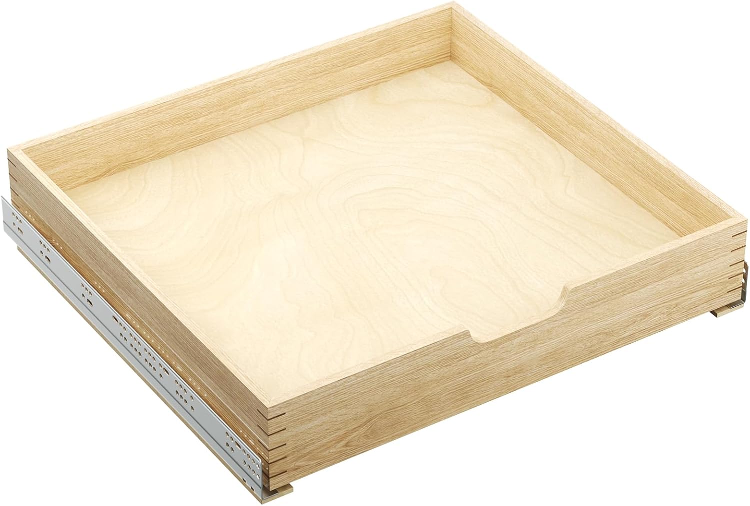 LOVMOR Soft Close Wood Pull Out Organizer 13½” W x 21” D Drawers