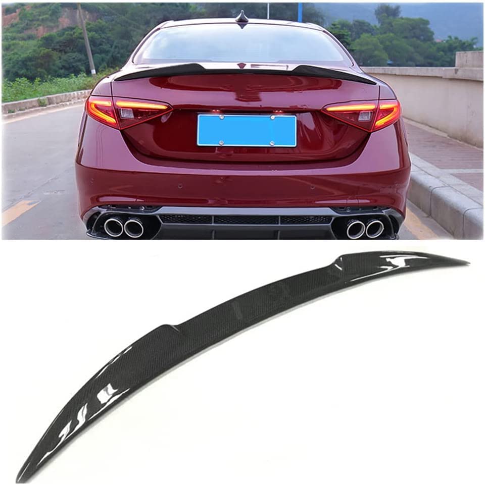 Maxton Design   Carbon Fiber Rear Wing Alfa Romeo Giulia Quadrifoglio   CF AL GI 1 QV INT 245 P