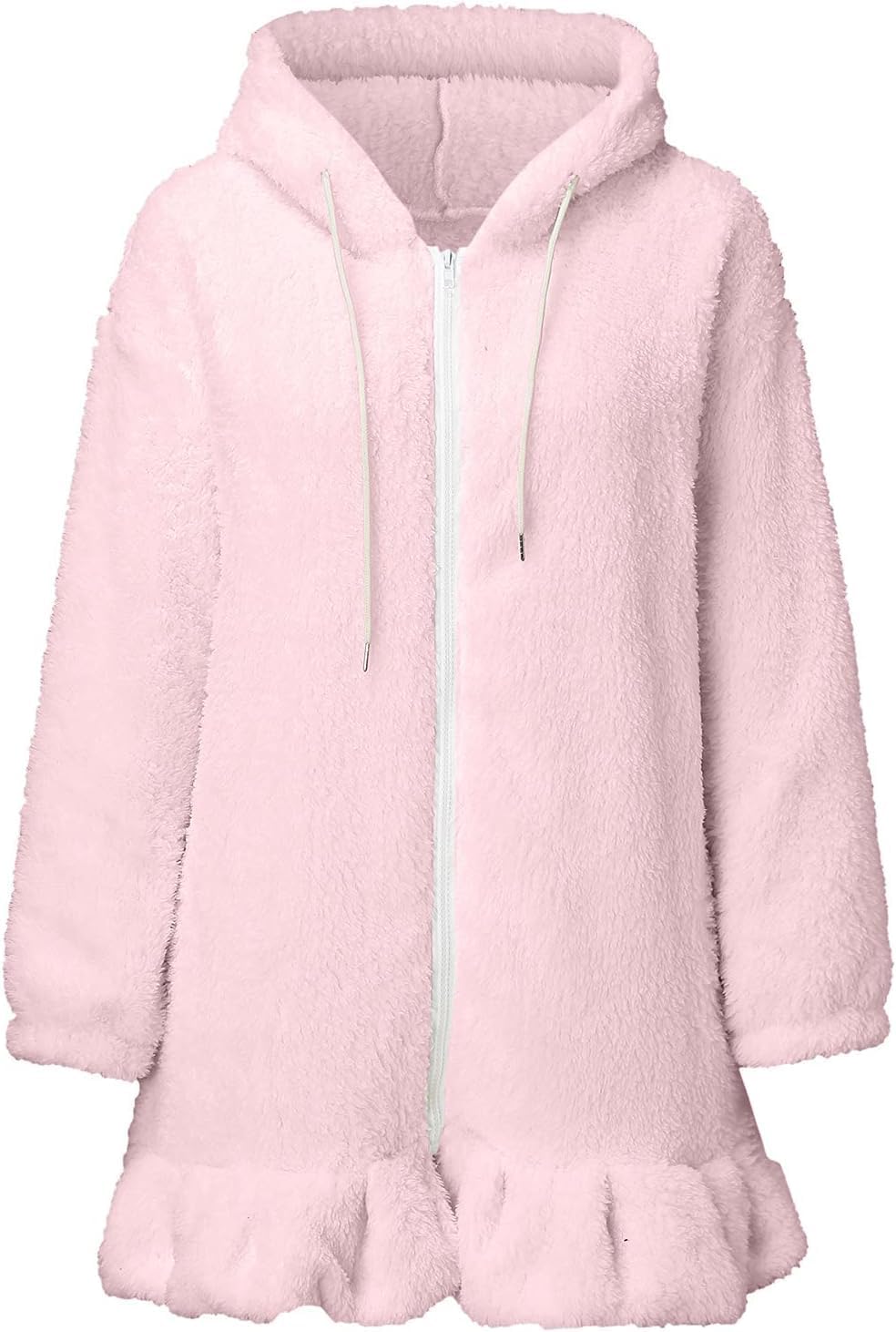 [FPHTXEUNZTJ] レディース トップス 秋 パーカー レディース 裏起毛 フード付き ジップアップ トレーナー ゆったり