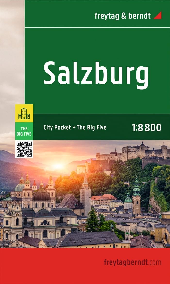 Salzburg CP f&b (r) scale: 1/10: Citymap 1:10 000: Stadskaart 1:10 000