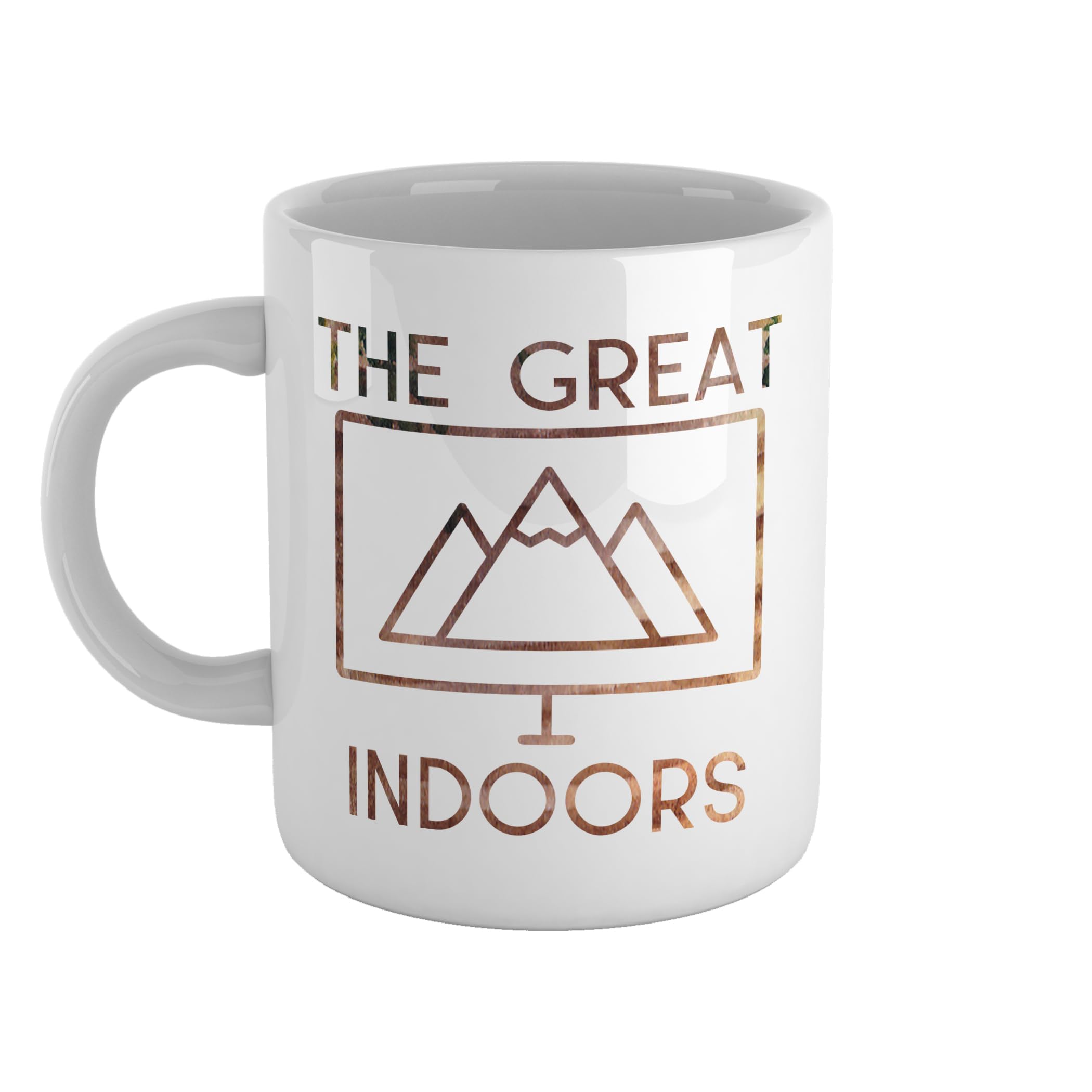 The great indoors | UK Seller | Ceramic mug | Mug for Coffee or Tea Lovers | Friend gift | Birthday idea | Inspirational gift