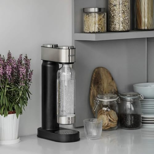 Philips Water ADD4902BK/10 GoZero Sparkling Water Maker, Plastic, 1 Liter, Black - 5