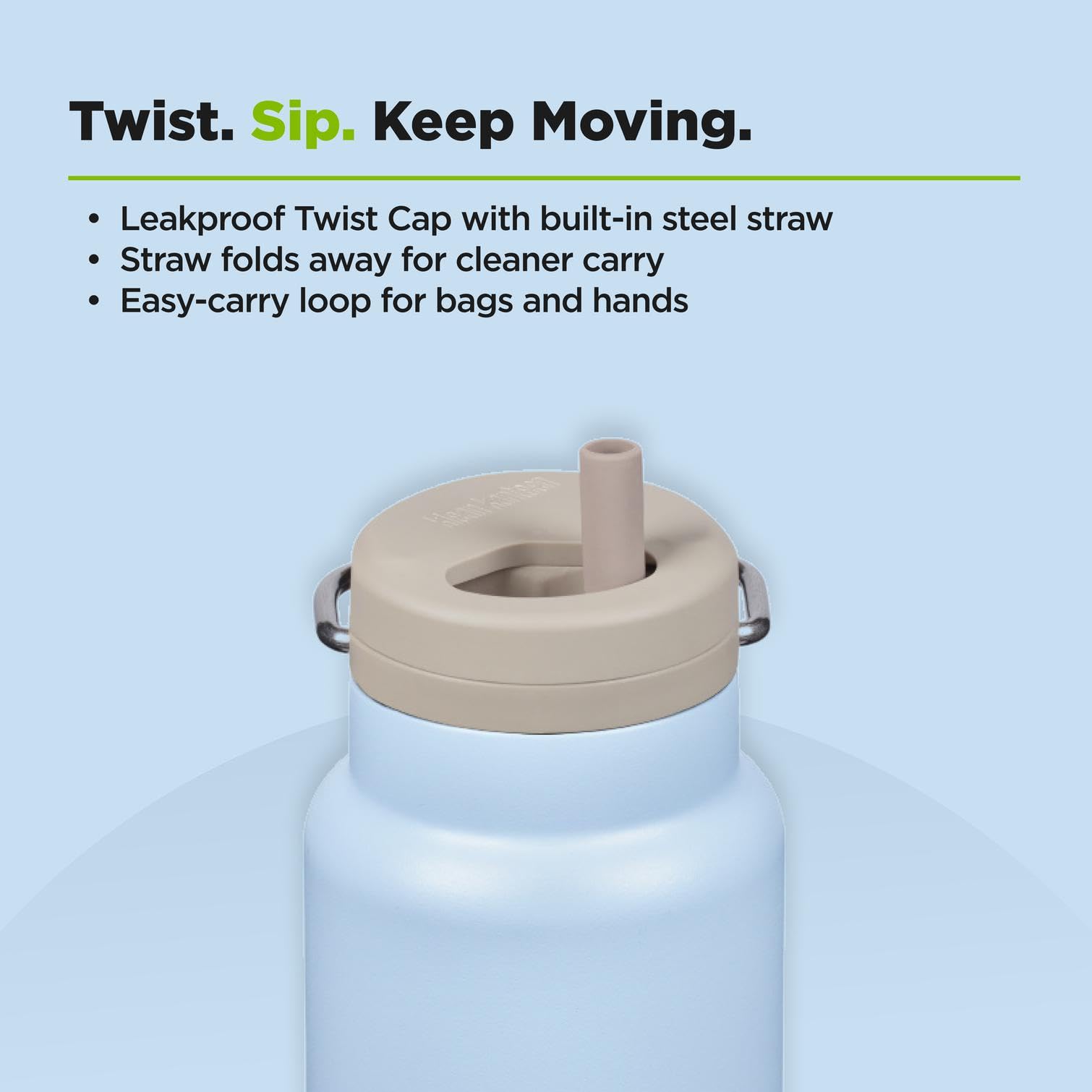 Amazon.com: Klean Kanteen 32oz TKWide Insulated Water Bottle with