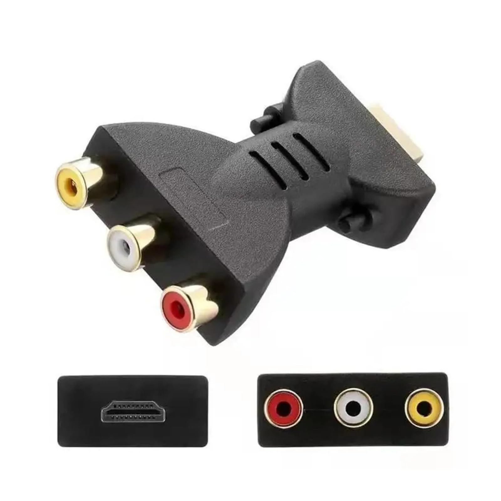 Adattatore HDMI a RCA HDTV2AV convertitore audio video 3RCA per TV DVD