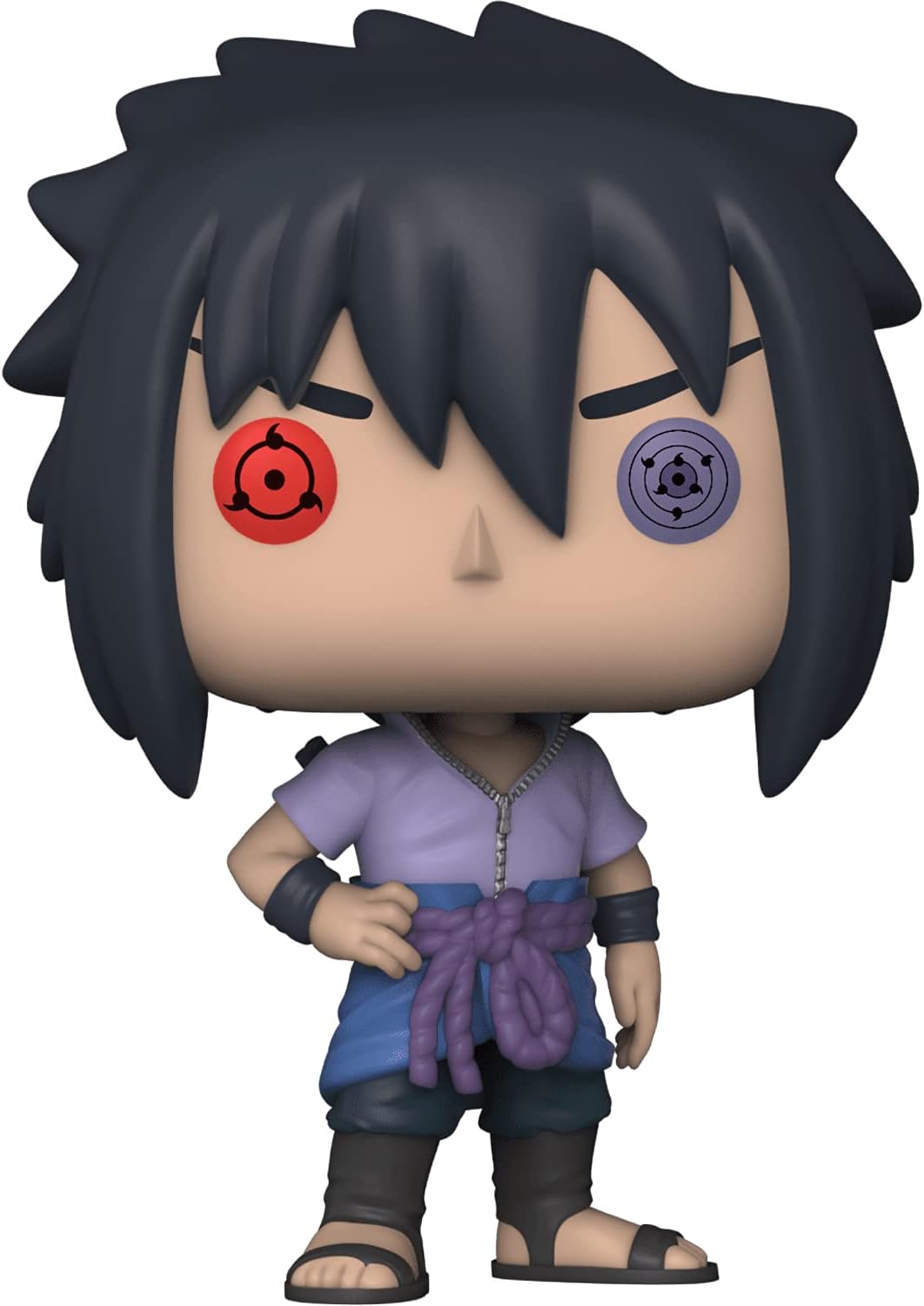 Funko Sasuke [Rinnegan] (AAA Exc): P o p ! Animation Vinyl Figurine Bundle with 1 Compatible 'ToysDiva' Graphic Protector (1023-55049 - B) - Image 3