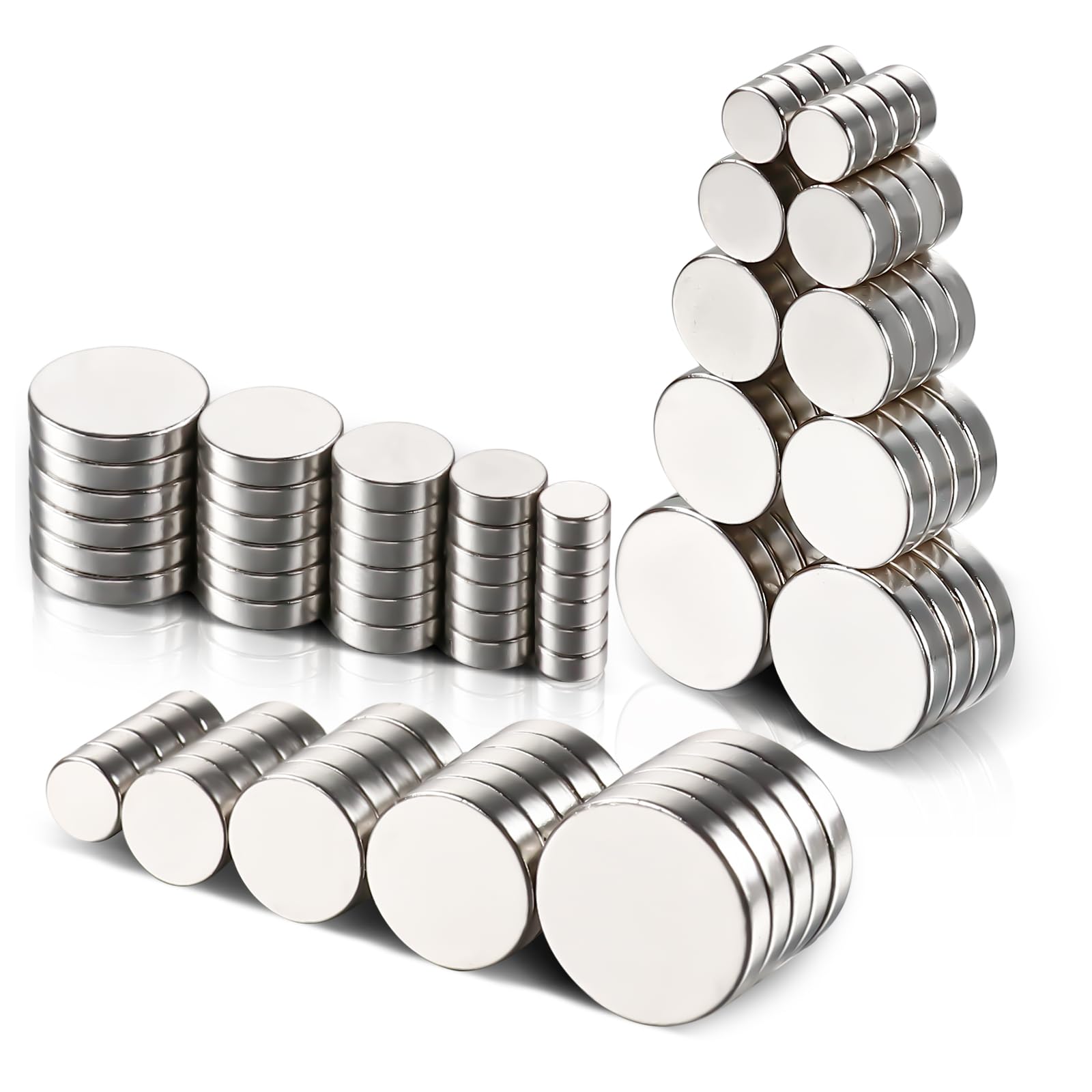 DIYMAG Small Rare Earth Magnets, 40 Pack, 5 Sizes - Neodymium Magnets for Refrigerator, DIY, Crafts, Kitchen & Office — Amazon image 15