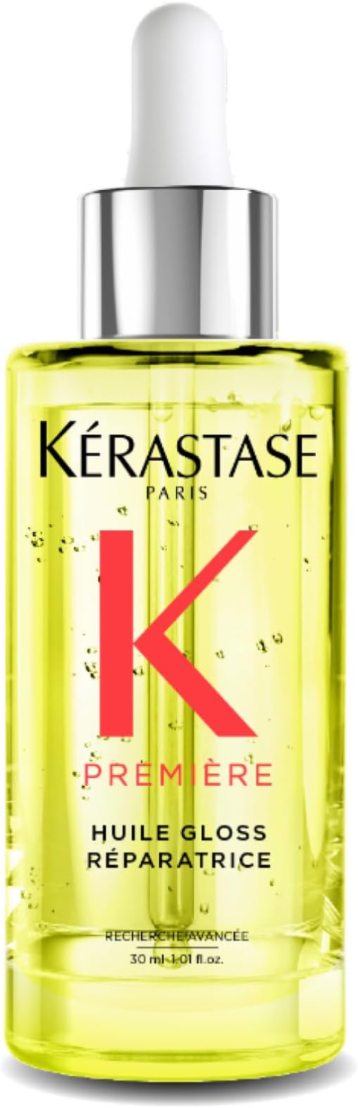 Première Gloss Hair Oil for Damaged Hair | Lightweight Hair Oil for Shine, Smoothness & Heat Protection | Citric Acid & Glycine | 30ml
