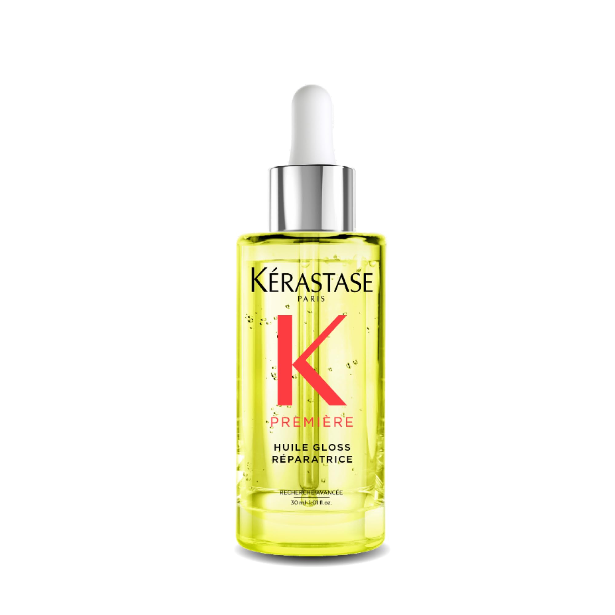 KÉRASTASE Première, Repairing Gloss Oil, Anti-Fatigue & Shine, For Damaged Hair, Huile Gloss Réparatrice, 30 ml