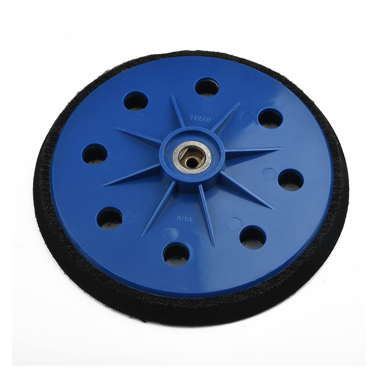 Platorello Abrasivo Da 180 Mm Con 8 Fori E Filettatura 6 Mm – Per Levigatrici E Industria Automobilistica
