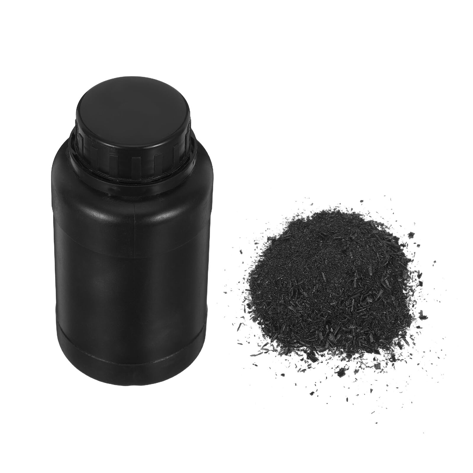 Polvere di Ferro Nero in Bottiglia, 1 Pezzo, per Esperimenti Fisica | Materiale Ferro, Confezione Pratica Richiudibile, per Uso Scolastico e Dimostrazione di Linee di Campo