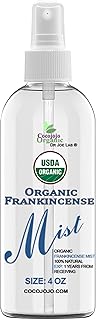 Dr Joe Lab Organic Frankincense Mist For Skincare - USDA Certified Organic - 4 oz- Toning Mist, Face Mist Spray, Hair Mis...