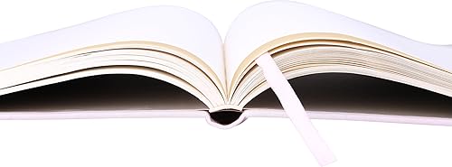 Miniatura 4 de WORLD TRAVELER Cuaderno de Diario Grande Forrado - Cuaderno de Tapa Dura que se Abre Plano con 2 Marcadores de Cinta, Diario de Escritura