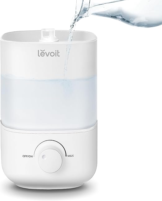 LEVOIT Humidifier for Bedroom, 2.5L Top Fill Cool Mist Air Humidifiers