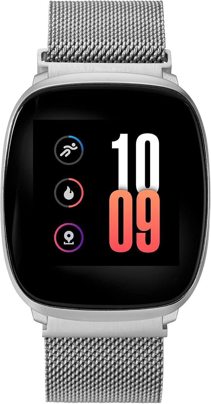 iConnect By Timex Premium Active 36 mm Smartwatch with Heart Rate,  Notifications and Activity Tracking, silver colours - iConnect Premium  Active : Amazon.de
