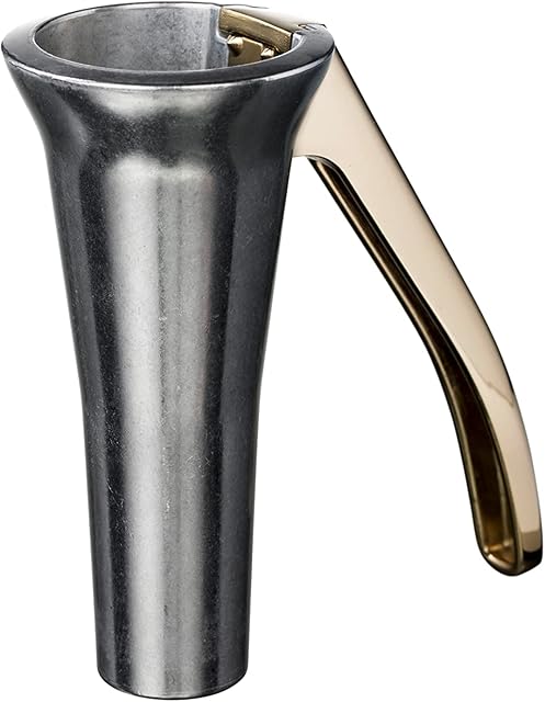 Drosselmeyer NC17 Nutcracker, Zink and Gold, zinc
