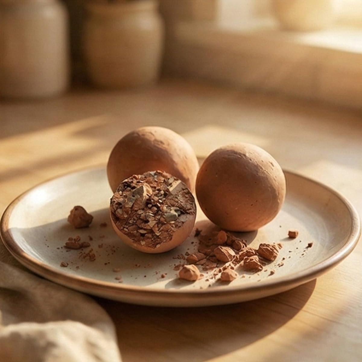 VRINDAVANBAZAAR.COM Nakumatt Clay Balls 1kg for Crafting, DIY Projects and Decorative Use – Round Preformed Pieces for Art, Pottery and Home Décor – Ideal for Creative Activities and Applications