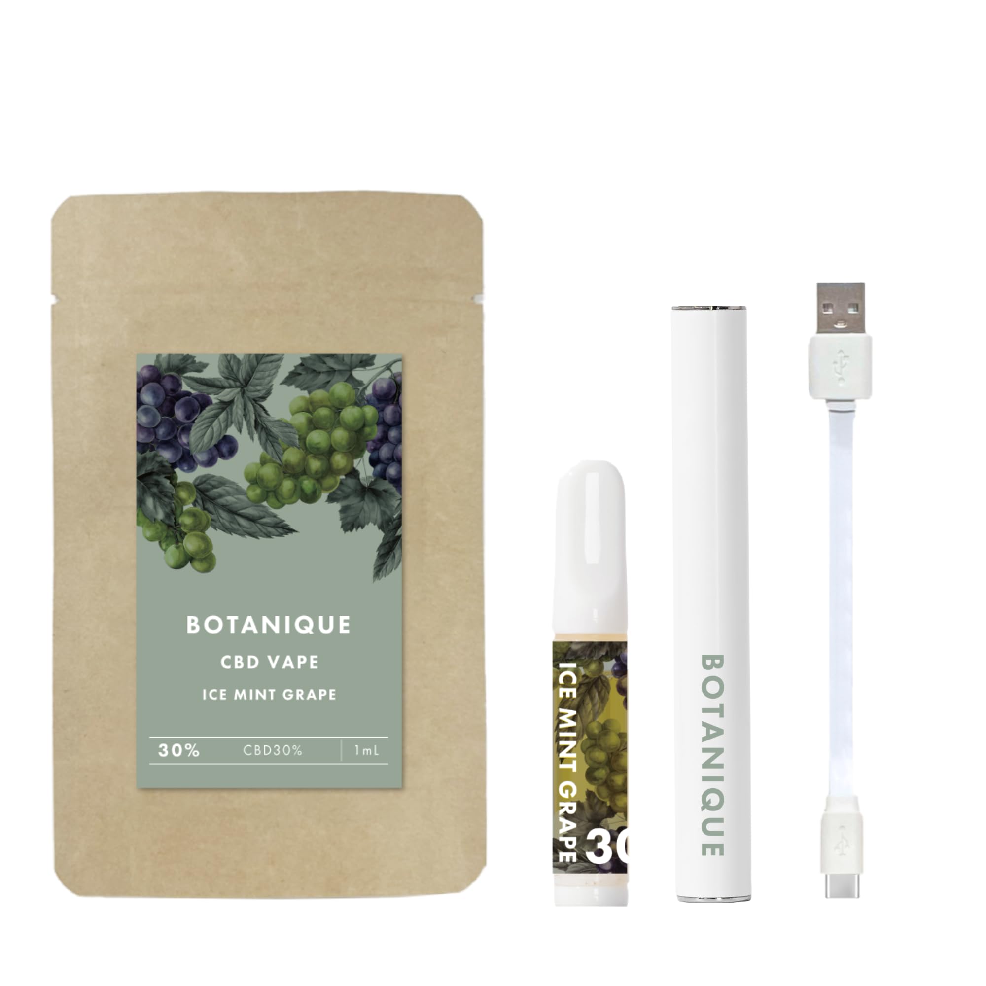 Amazon.co.jp: BOTANIQUE CBD ベイプ カートリッジ バッテリー セット
