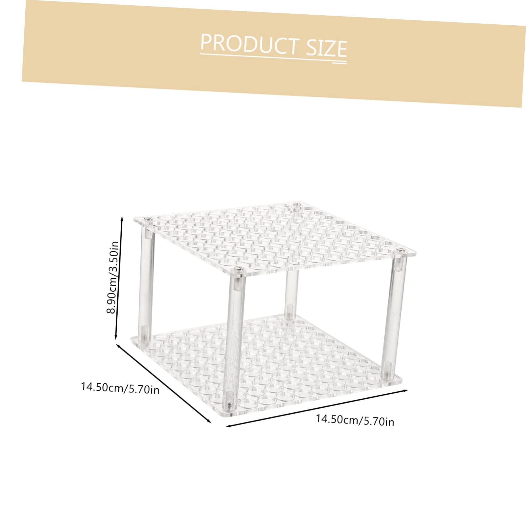 Lurrose Lot De 3 Porte-stylos À Bille En Acrylique Organiseur De Bureau