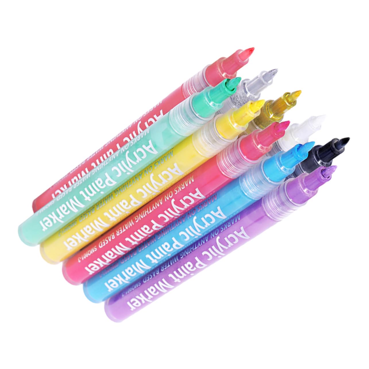 10Pcs Nail Art Paint Pens Set 3-in-1 Manicure Drawing Tools Fine Tip Nail Art Painting Pens for Girls for DIY and Decorations