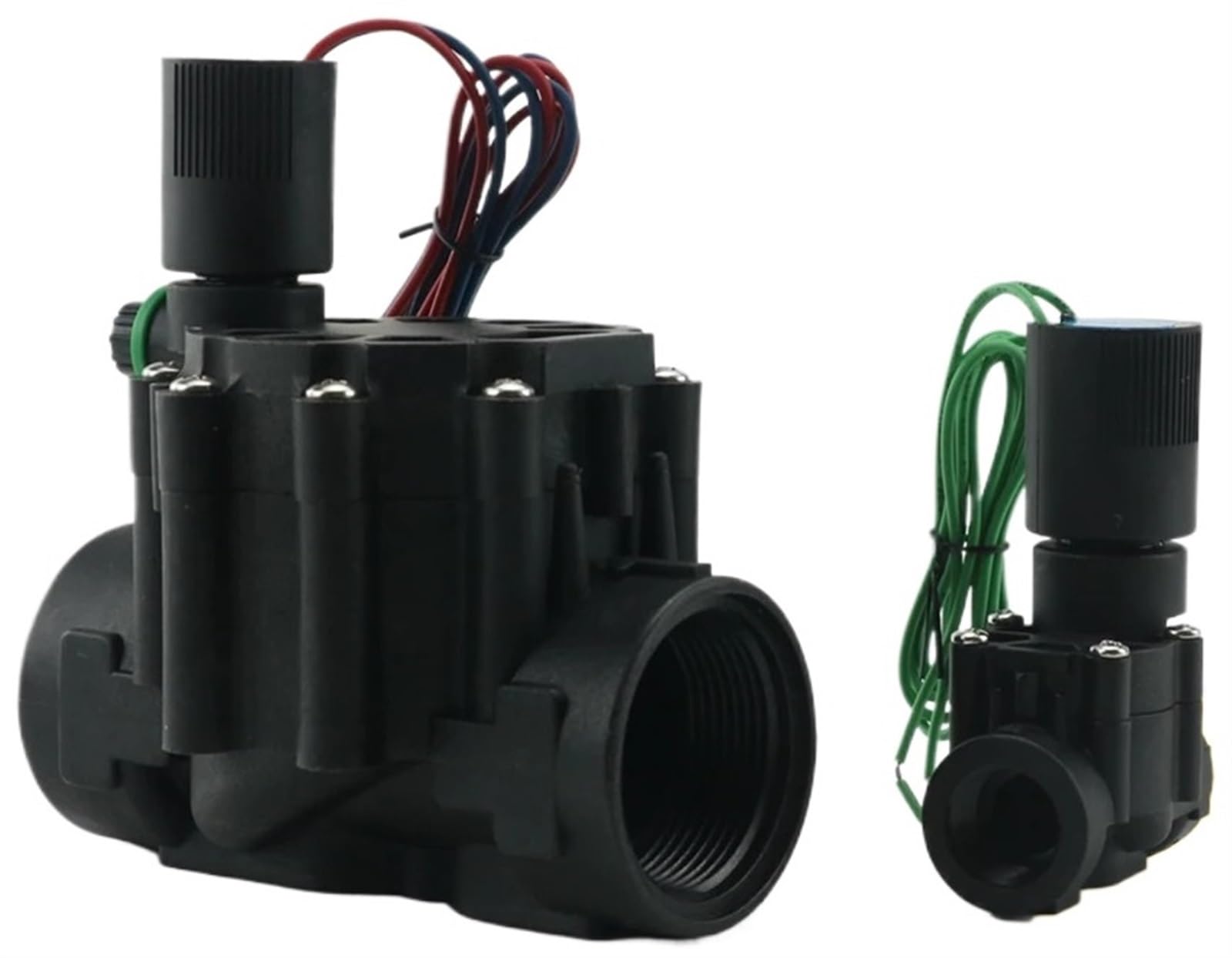 Électrovanne 1" DC12V normalement fermée en nylon pour l'irrigation du jardin