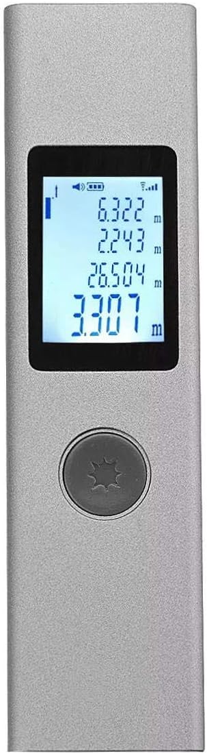 Laser Measurement Tool 131Ft M/in/Ft Basic Laser Distance Meter, Backlit LCD, Laser Measure Distance, Laser Measuring Device Tool Meter