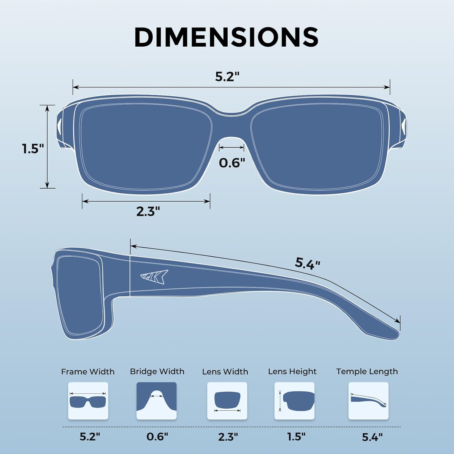 KastKing Skidaway Polarized Sport Sunglasses for Men and Women,Ideal for Driving Fishing Cycling and Running,UV Protection - Image 9