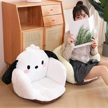 Plushy Plush, Clomi, Cushion, Kuromi, Toy, Zabuton, Kuromi, Body Pillow, Daytime Pillow, Children's Day, Girls, Boys, Adults, Children, Healing, Fluffy, Christmas, Cute, Funny, Mochi,