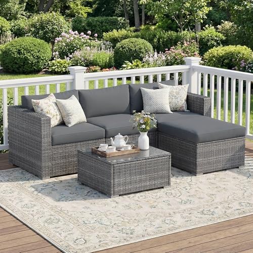 Wisteria Lane 5-Pieces Outdoor Patio Furniture Set, All...