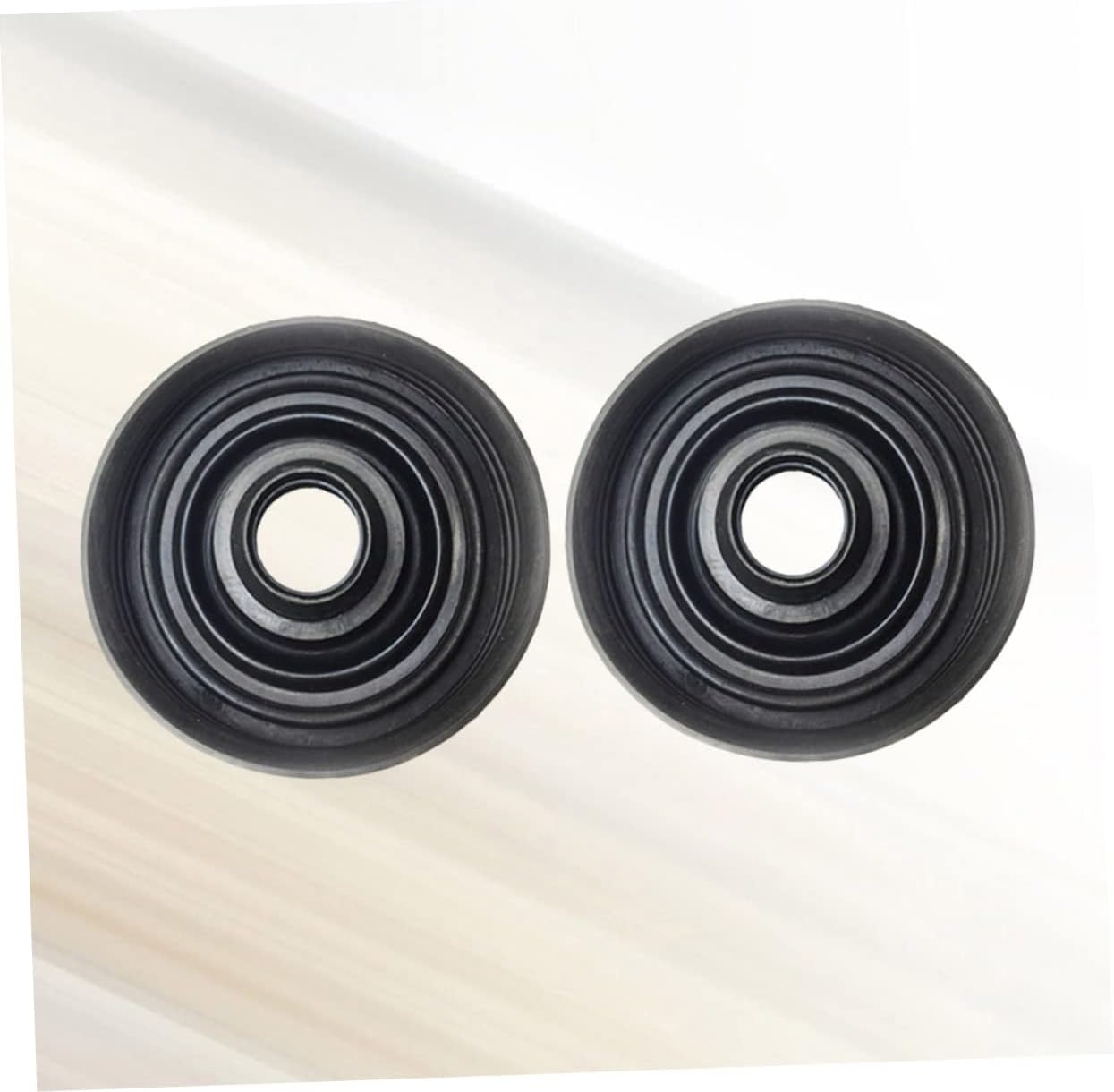 Alipis 2pcs Inner Diameter Led Headlamp Dust Cover Automotive Seal Opening Easy to Install