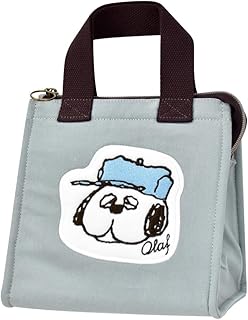 [スヌーピー] ランチトート 保冷 ランチバッグ 保冷バッグ 小さめ ファスナー 保冷剤用ポケット付 通勤 通学 遠足 旅行 レディース メンズ 女子 男子 大人 学生 子供 かわいい キャラクター snoopy0197 オラフ(SPIK-150)