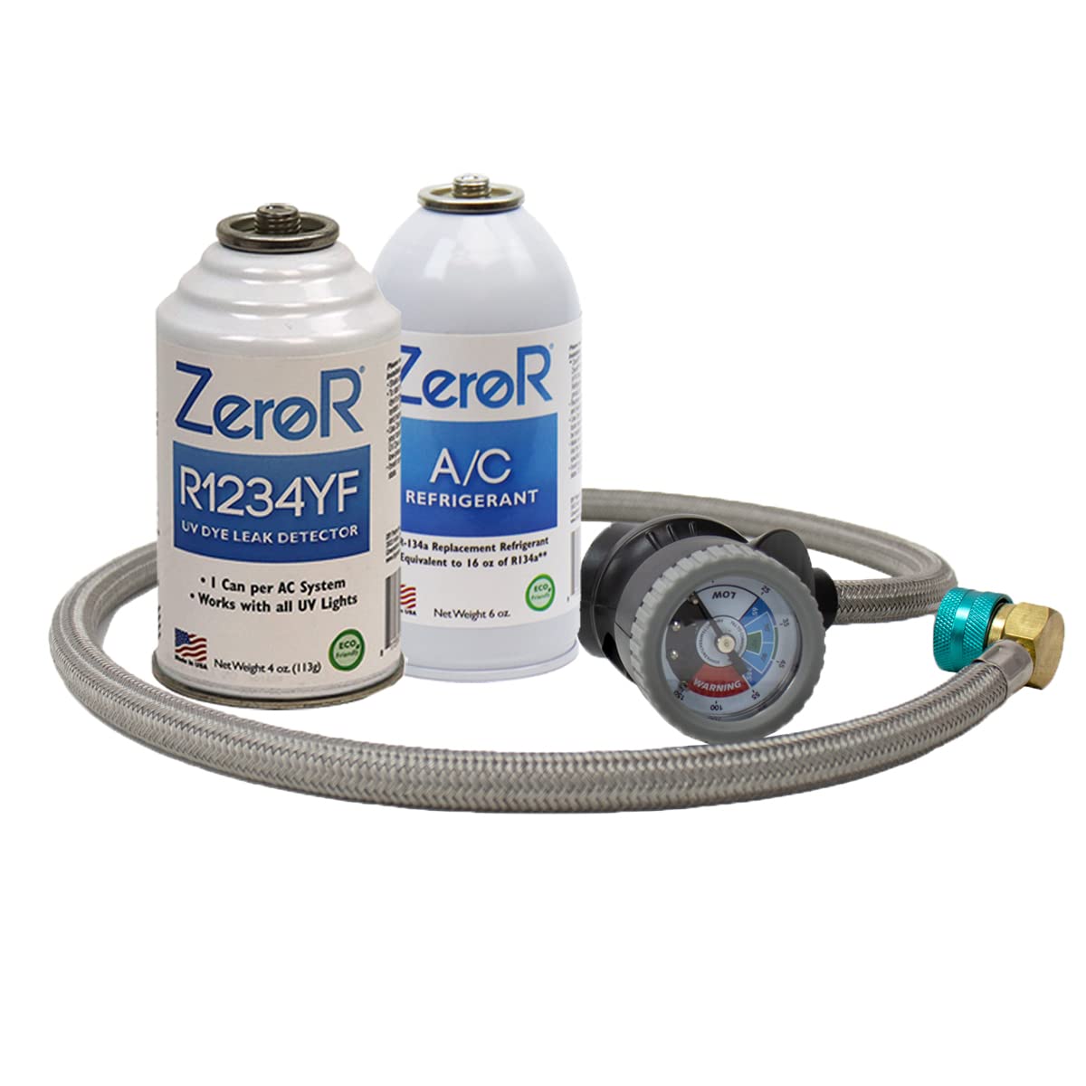 Buy ZeroR® R1234YF_ UV Dye Leak Detector 3 Cans Online at desertcart