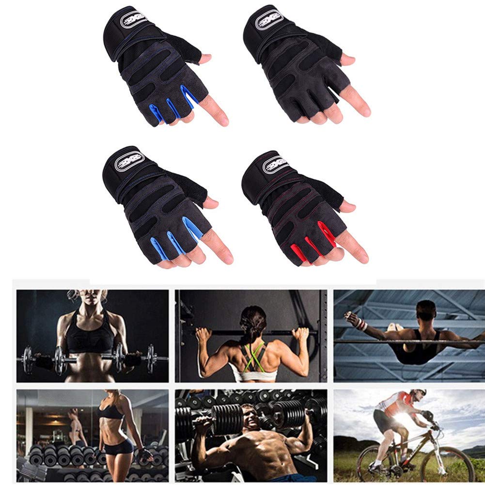 RDX Guanti Palestra Traspiranti Per Fitness Con Protezione - Foto 2