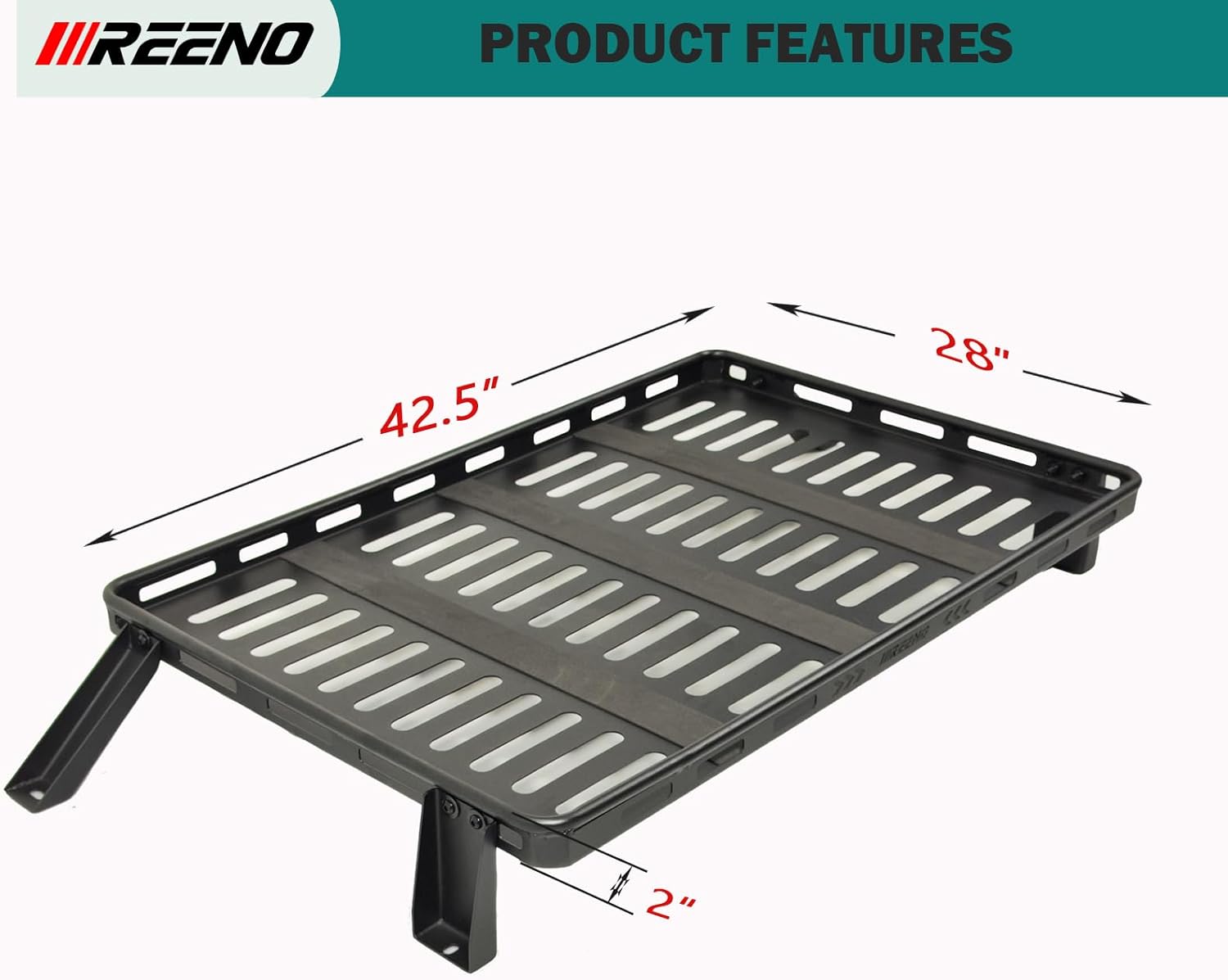 Heavy Duty Rear Trunk Cargo Rack Basket Compatible with 1997-2006 Jeep Wrangler TJ/Storage Luggage Carrier/No Drilling
