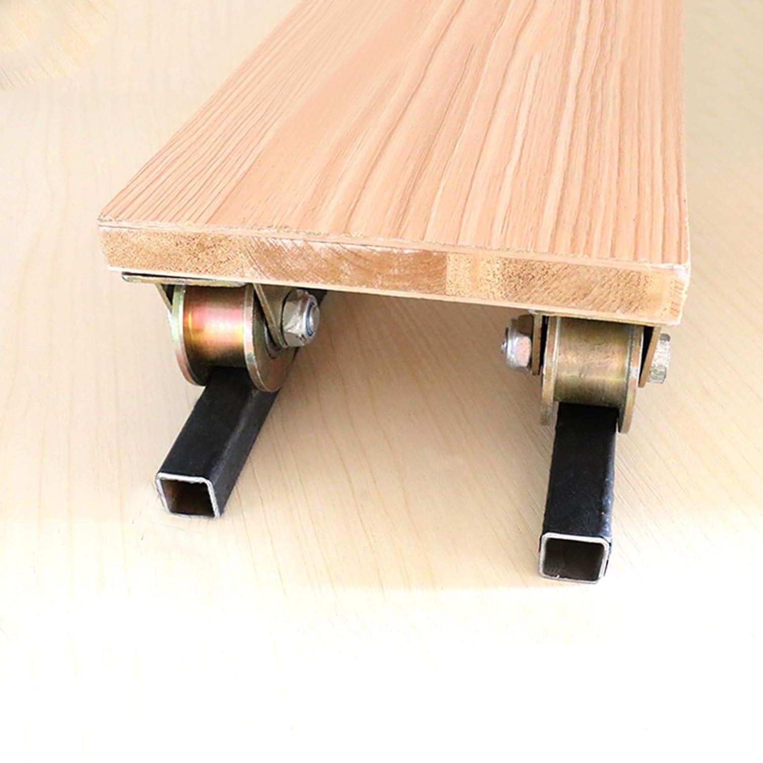 Ruedas Rodillos Puerta Corredera,Ruedas Direccionales Acero Polea de Ranura en H,Ruedas Rígidas Pesado,para Riel Invertido/Sistema de Polea/Industrial,1 Pieza (Groove 30mm,99mm)