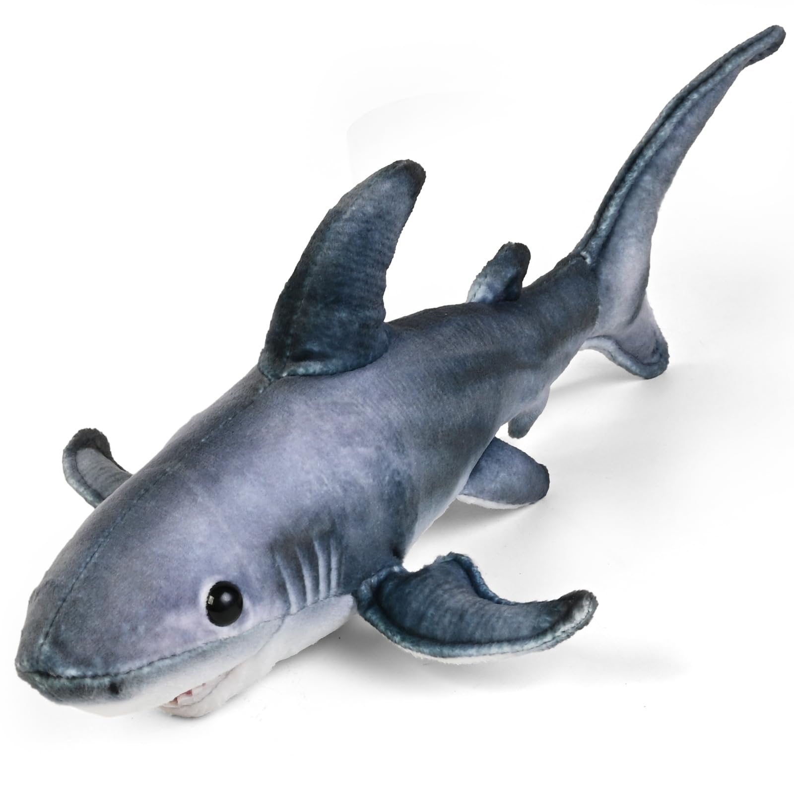 Amazon.co.jp: Madzee ぬいぐるみ リアル サメ ぬいぐるみ 12インチ