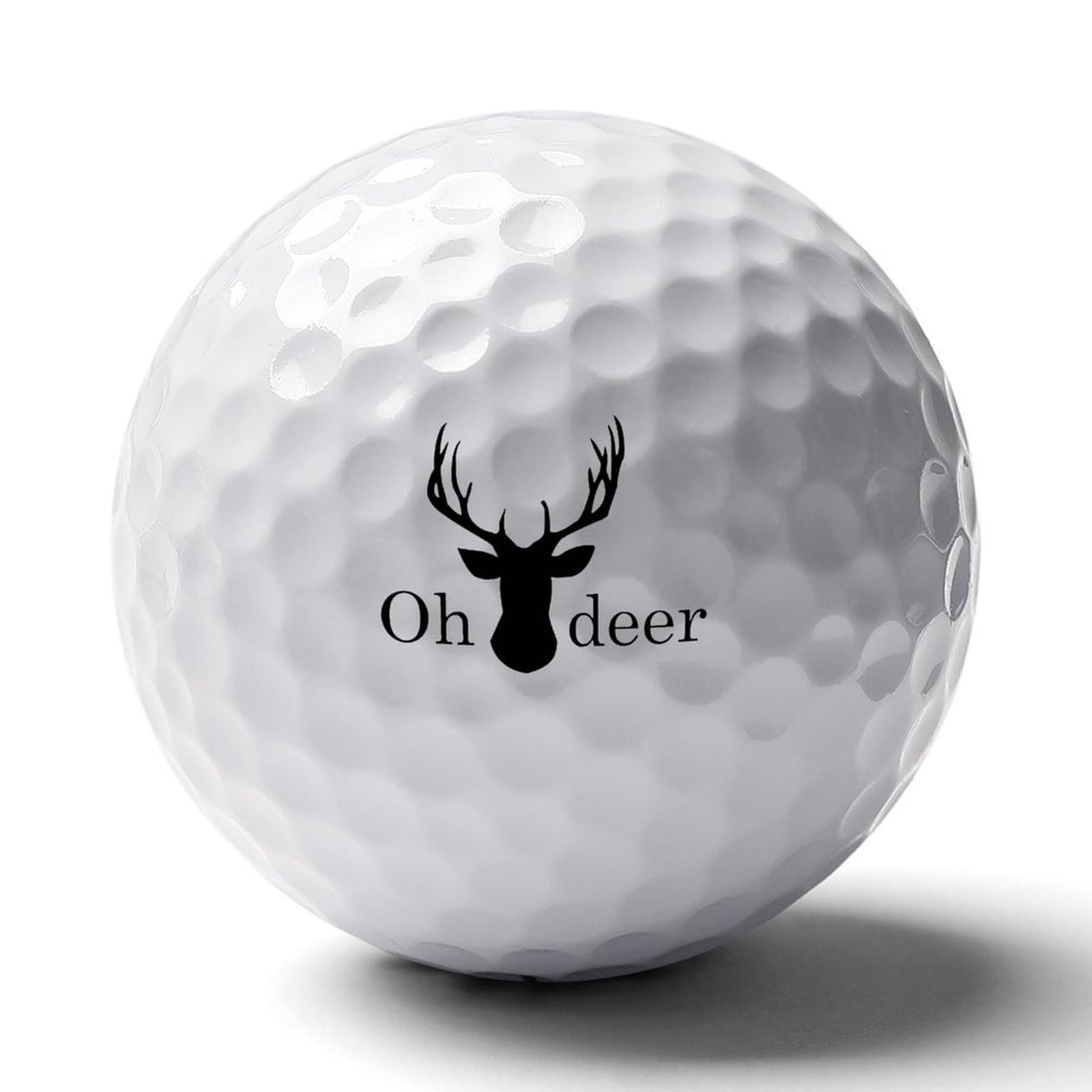 Oh Deer Logo Golf Balls Personalized Ball Custom for Men Women Boyfriend Husband