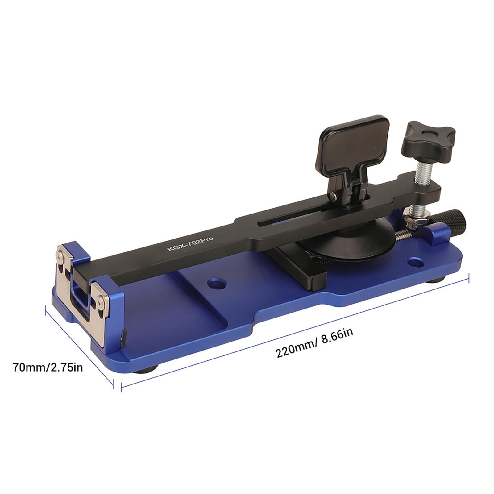 Yosoo Health Gear Separatore Schermo Telefono, Apri Schermo Telefono in Lega di Alluminio con Ventosa, Morsetto Regolabile da 17 Cm, Display LCD Senza Calore e Strumento di Rimozione Copertura